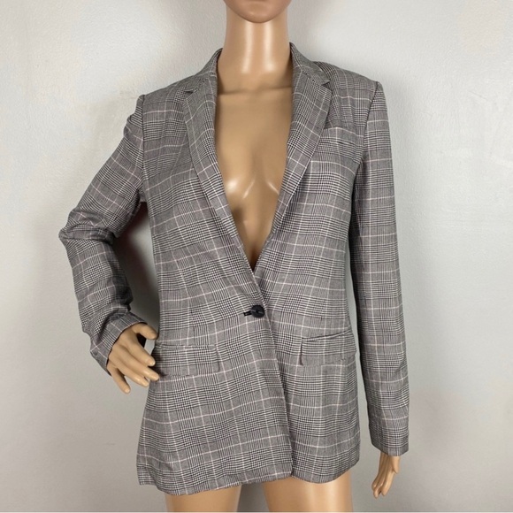 NEW ATM ANTHONY THOMAS MELILLO HOUNDSTOOTH PLAID BLAZER - Picture 3 of 10